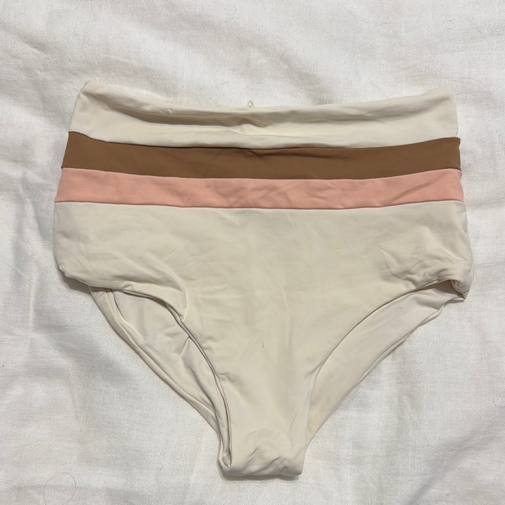 Kids Cream, Pink, and Brown Bottoms